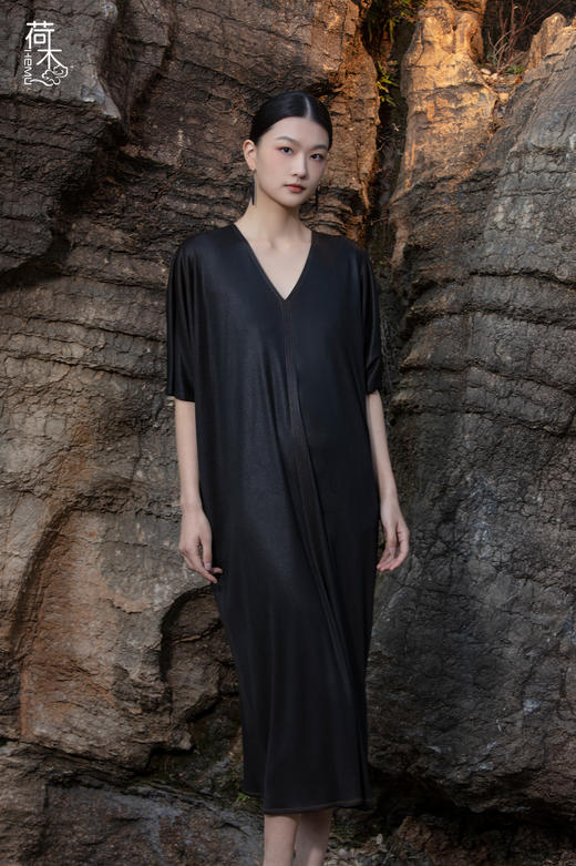 荷木HEMU丨墨莨·连衣裙 商品图1