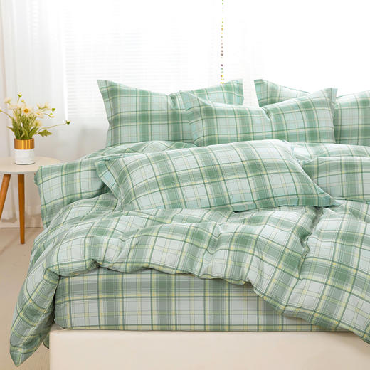 無印良品水洗磨毛四件套-风雅格调  200*230cm 商品图2