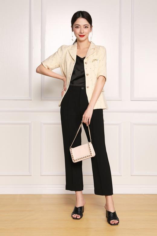 ELLA JADE 香奈儿风短袖西装外套 11882 商品图1