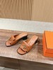 爱马仕𝐇𝐞𝐫𝐦𝐞𝐬𝟮𝟬𝟮𝟱/𝐬𝐬爱马仕新扣平底/高跟5.5cm粗跟拖鞋（HC） 商品缩略图1