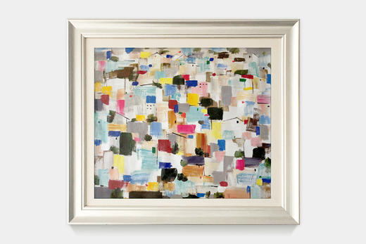 吴冠中|《都市之恋》——综合版（油画） 商品图0