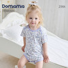 Domiamia新生儿包屁衣春季婴儿衣服小月龄百天宝宝连体衣 商品缩略图0