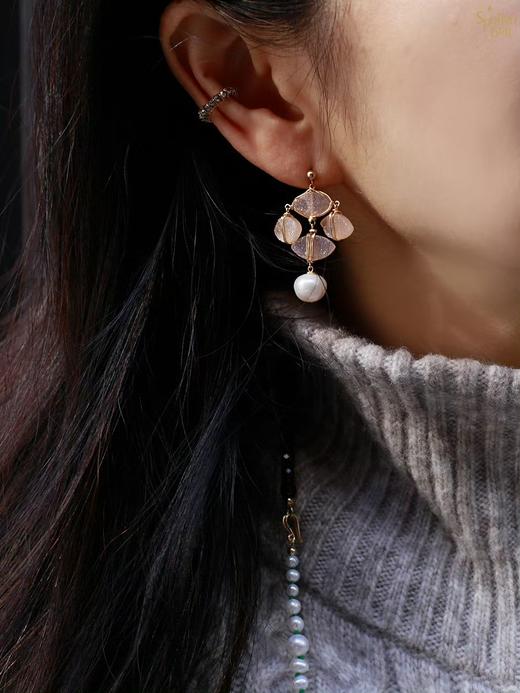 SpoiledBrat Jewelry玛瑙原石耳环 商品图4