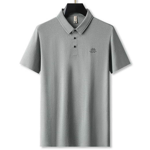 【莱赛尔棉】【DG】大依优型大码莱赛尔棉短袖Polo衫体恤翻领加肥加大上衣肥佬宽松夏季薄款男士胖子 商品图4