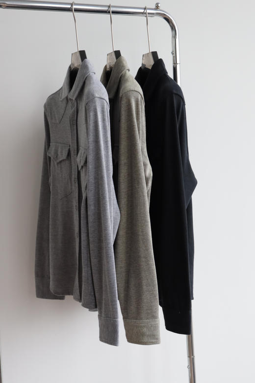 BRUNE11O CUC1NELL1花纱珠地长袖针织衬衫 CS225 商品图4