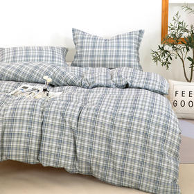 無印良品水洗磨毛四件套-都市生活 200*230cm