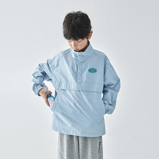 （合作款）蓝汽水25年新款男童半门襟休闲外套 商品图2