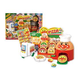 万代 Bandai 面包超人过家家系列-会说话的外卖披萨店BANC379666