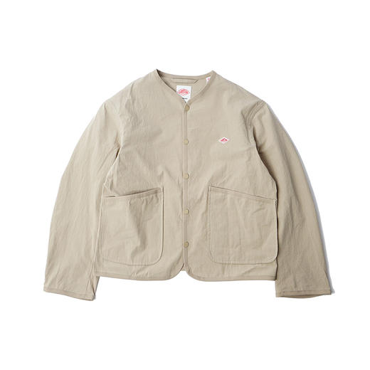 DANTON MUG_COLLARLESS JACKET 女装水洗棉无领夹克外套 商品图4