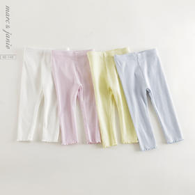 马克珍妮女童柔软轻弹打底裤 宝宝裤子儿童2025年春夏新款550862