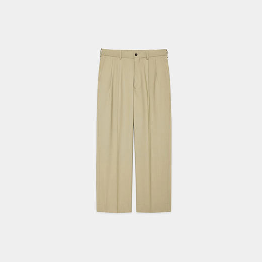 Markaware DOUBLE PLEATED TROUSERS 80支高级夏季羊毛宽松锥形裤 商品图3
