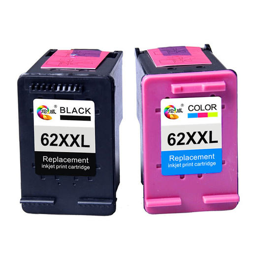 绘威 62XXL黑彩套装大容量墨盒 适用惠普HP OfficeJet 200墨盒 208 258彩色打印机墨盒 商品图8