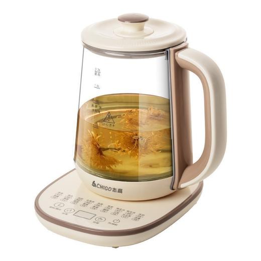 【鲜活透煮养生壶】家用多功能智能恒温养生壶，炖煮双全加厚玻璃，304食品用不锈钢发热盘，一锅多用电蒸锅小家电养生壶QQ 商品图3