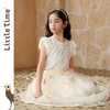 Littletime女童半身裙2025新款夏装小女孩公主风立体花瓣网纱半裙 商品缩略图4