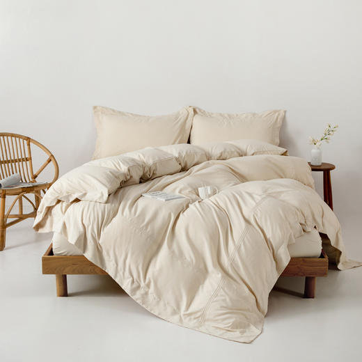 無印良品水洗棉磨毛四件套-梦幻庄园 200*230cm 商品图1