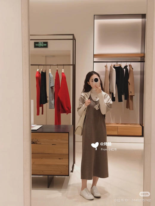 218-7 独家圆正 25流行色 摩卡莫斯 环保色防纱 绵羊毛春装三件套 优雅 商品图7