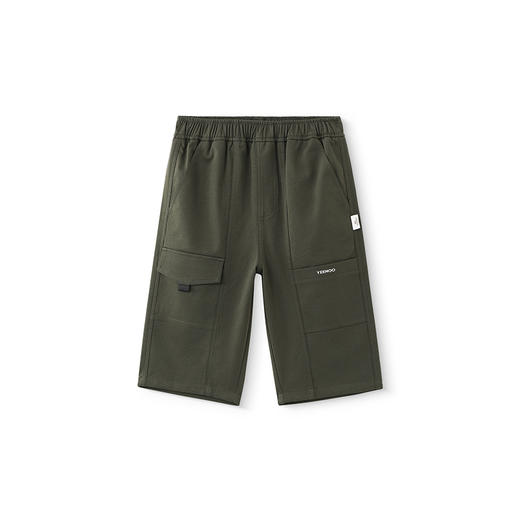 【商场同款】英氏儿童裤子夏季休闲时尚男童中裤透气工装裤子新款 商品图4