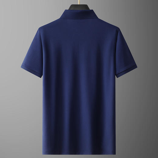 【剪刀领】【DG】大依优型大码剪刀领短袖Polo衫V领男装加肥加大夏季休闲翻领上衣肥佬宽松胖子 商品图2