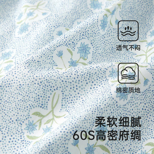 英氏儿童短袖T恤夏季透气女童甜美碎花T恤百搭2025新款短袖上衣 商品图1