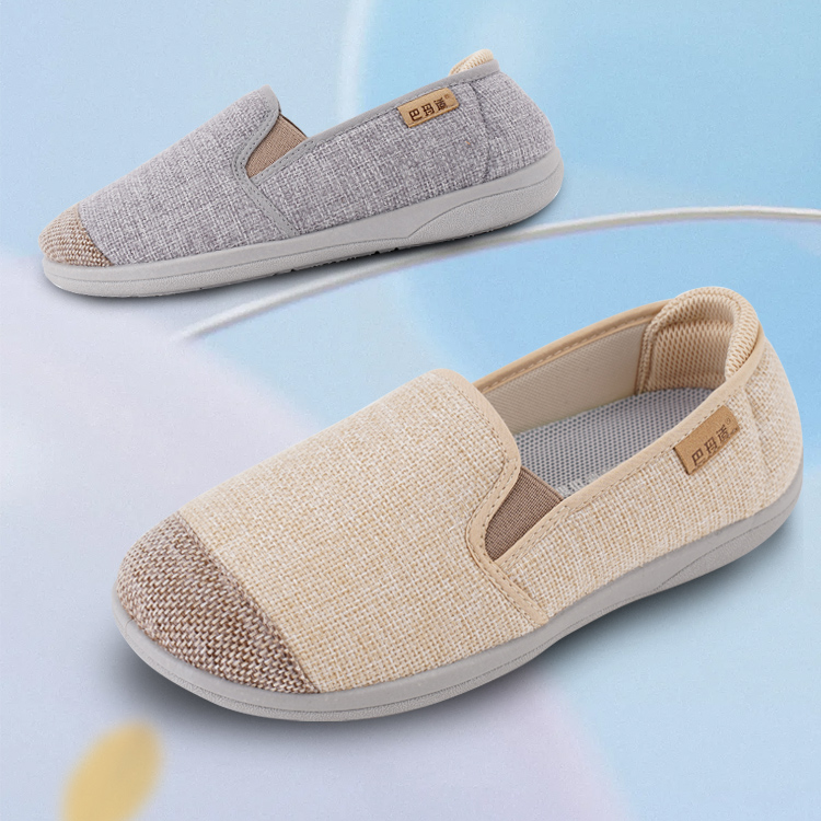 A18软底透气亚麻鞋