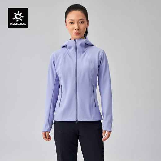 KAILAS凯乐石 户外运动 女款连帽软壳外套 KG2439202 商品图0