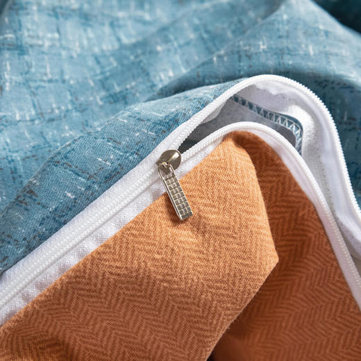 無印良品全棉磨毛四件套-巴赫风情  200*230cm 商品图3