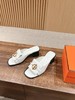 爱马仕𝐇𝐞𝐫𝐦𝐞𝐬𝟮𝟬𝟮𝟱/𝐬𝐬爱马仕新扣平底/高跟5.5cm粗跟拖鞋（HC） 商品缩略图3