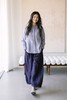 绽放旅行女装039朵/早春新款士林色织亚麻小衫立领文艺大口袋衬衫 商品缩略图5