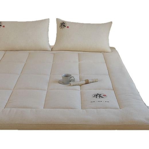 【A类5CM亚麻床垫】亚麻床垫A类5公分保暖垫子大豆纤维床垫床褥加厚立体 商品图6