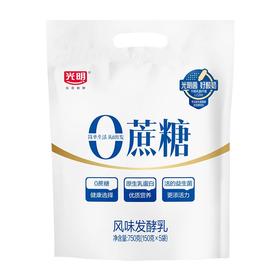 光明750g风味发酵乳
