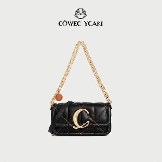 Cowec Ycaki 高级感时尚单肩斜挎链条小方包 商品图1