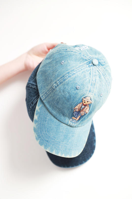 真的巨好看，立马气质不一样了。丹宁复古小标刺绣棒球帽C021768 商品图10