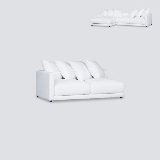 NS家居 ns furniture软包布艺组合沙发NSSF-5470 商品图2