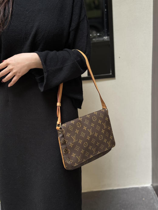 正品二手 LV 中古 老花 横版 王菲包 商品图1