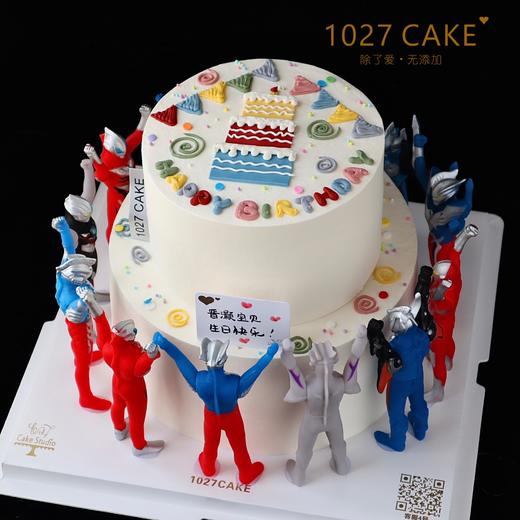 1027CAKE | 双层蛋糕 奥特曼主题（奥特曼超人随机） 商品图2
