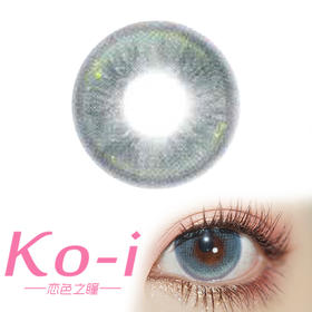 MIMIPARK 银丝冰糖 日抛 直径14.2mm混血美瞳 蓝色