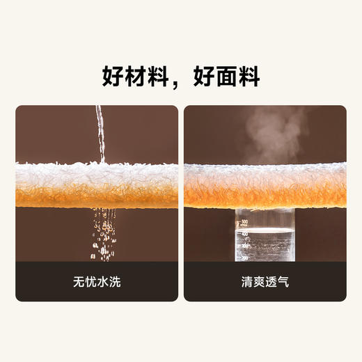 愉悦之家 高分子双硬度释压透气坐垫灰色 商品图4