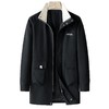 【DPX】300斤大依优型大码新潮中长款时尚休闲夹克加大码风衣外套男士胖子春秋 商品缩略图4