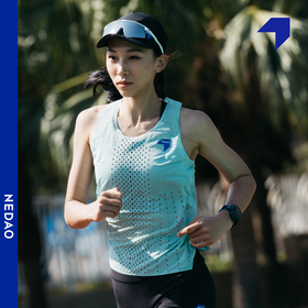 NEDAO内道风洞背心轻量春夏新款透气排汗女款跑步马拉松运动背心