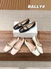 莞产BALLY巴利春夏新款，时尚粗跟平底/高跟马丽珍logo字母单鞋，走秀款芭蕾舞鞋（HC） 商品缩略图4