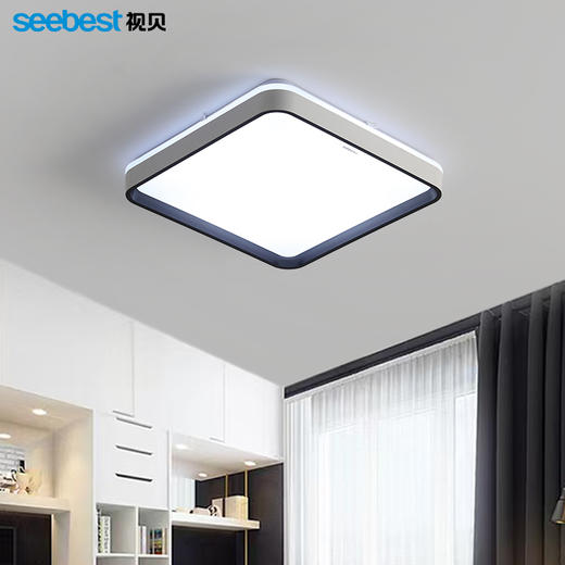 晶盈系列-客卧灯(长方/正方) 商品图3