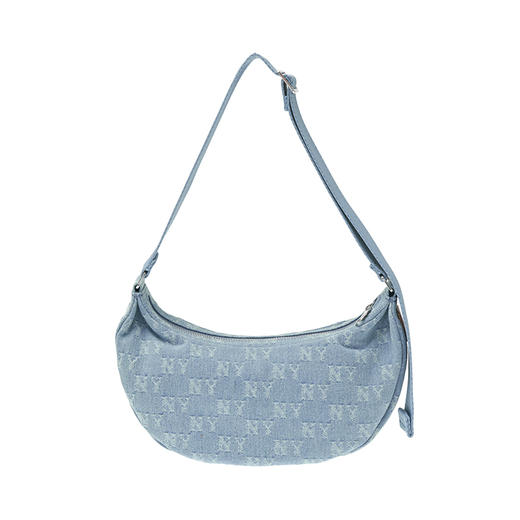 【云粉节】6楼MLB 男女 复古牛仔单肩包BQMD吊牌价799 商品图1