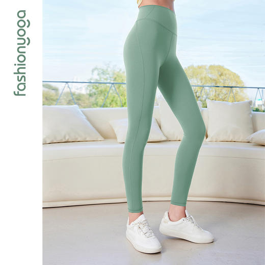 【双11折上折】凡圣瑜伽细腰翘臀运动长裤FC13903（收货7天内支持同款换货、不退款） 商品图0