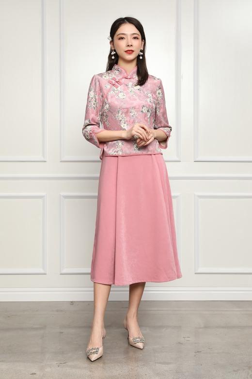 ELLA JADE 改良旗袍式连衣裙 11871 商品图1