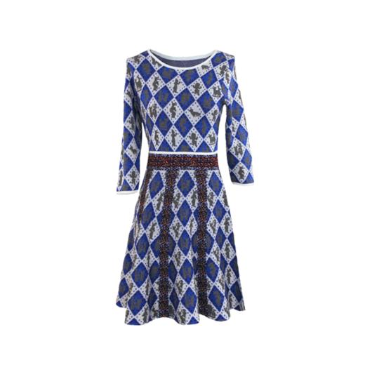 【伯妮斯茵】163ES078-针织连衣裙--《圆柱形封印 》-《两河文明》 商品图1