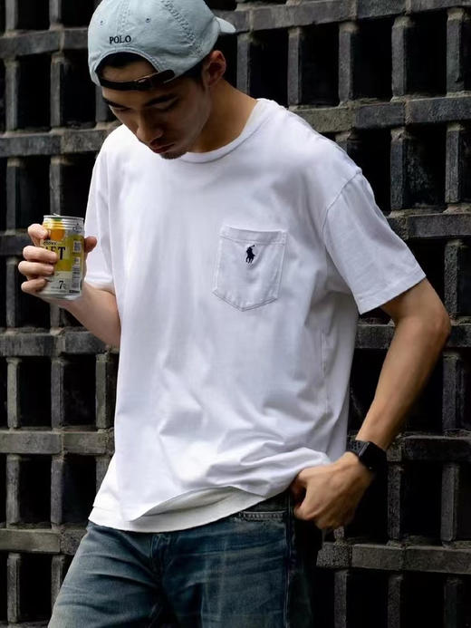 原单拉夫劳伦POLO官网新款圆领T恤！四个色，全棉材质。贸易公司渠道
尺码XS-XL 商品图2