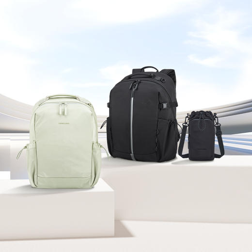 新秀丽ROXANNE系列户外潮流女士双肩包大号NT0*002小号NT0*003 商品图1