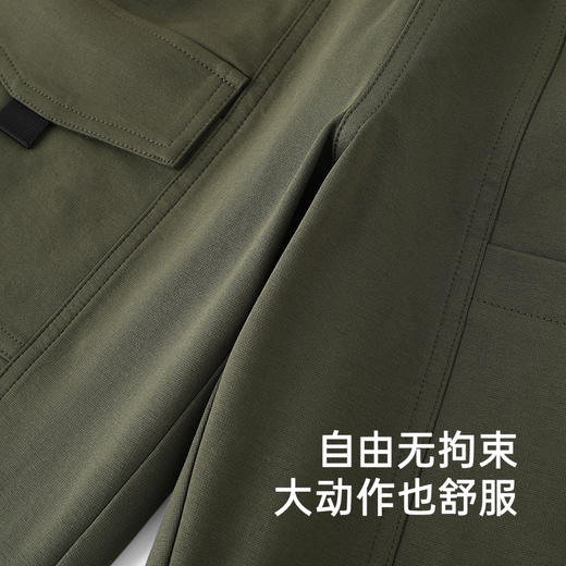 【商场同款】英氏儿童裤子夏季休闲时尚男童中裤透气工装裤子新款 商品图2