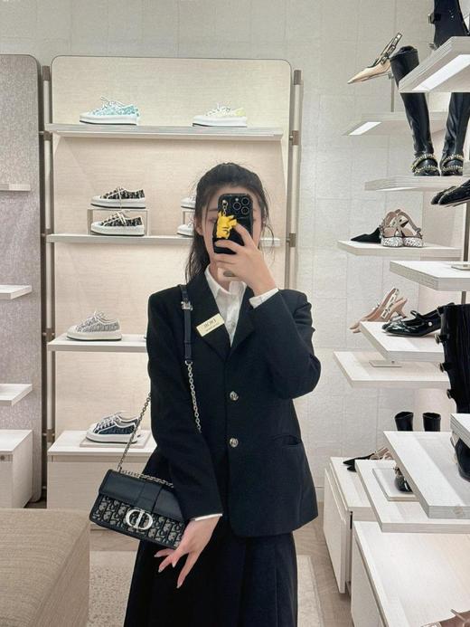 迪奥蒙田30MontaigneEast-West链条手袋「蒙田银扣链条小号」（HH） 商品图6