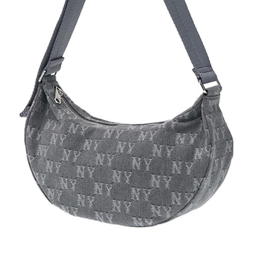 【云粉节】6楼MLB 男女 复古牛仔单肩包BQMD吊牌价799 商品图4